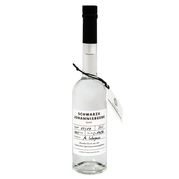 Schwarze Johannisbeere  Geist - 200 ml