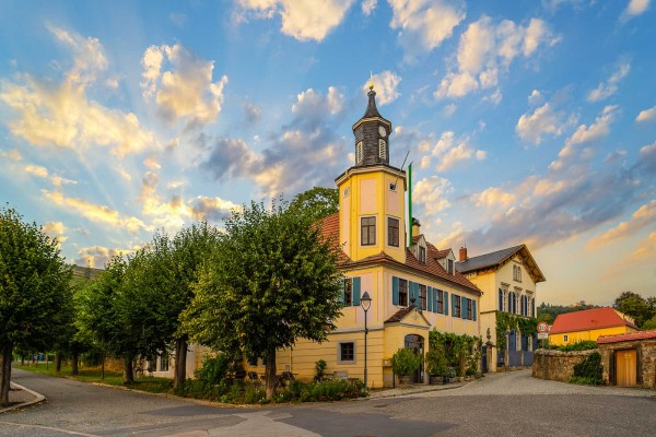 Wandbild Radebeul - An der Weinbergstraße (Motiv DMRAD42)