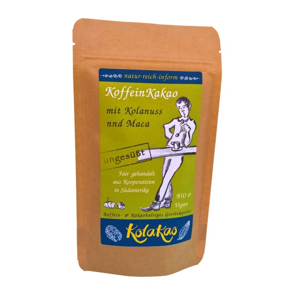 KoffeinKakao - Kolanuss & Maca, 80g, ungesüßt