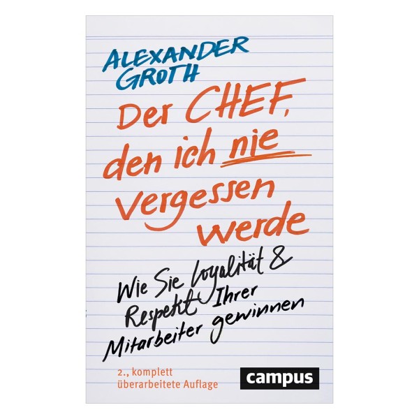 Der Chef, den ich nie vergessen werde
