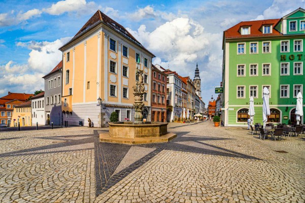 Wandbild Görlitz - Der Georgsbrunnen (Motiv DMGR49)