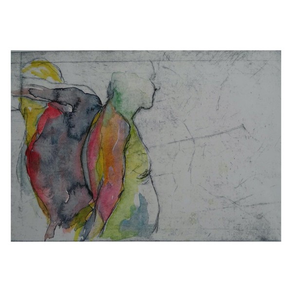 Claudia Lauster - UNBEKANNTES LAND - 35 x 24,5 cm - Kunstdruck - Poster