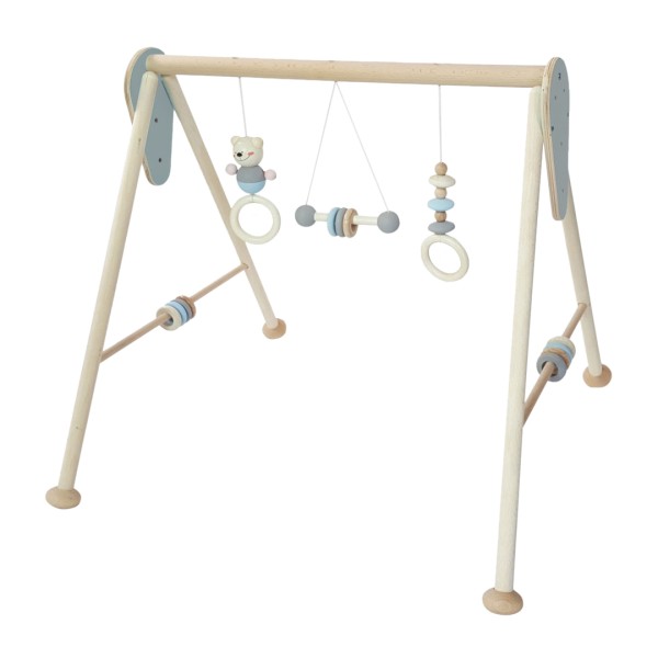 Hess Babyspielgerät Bär - nature blue