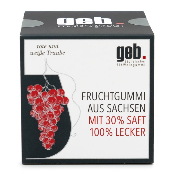 Fruchtgummi Rote & Weiße Traube (alkoholfrei)