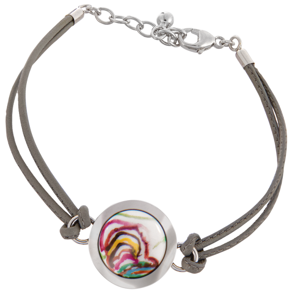 MEISSEN - Individuelle Child Art - Damen-Armband - hellgrau