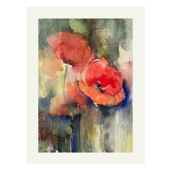 Aquarell - Der Sommer kommt