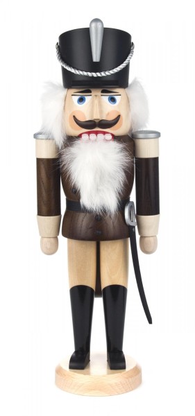 Nussknacker Husar braun-natur, 37cm