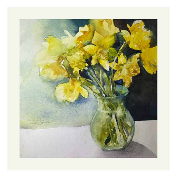 Aquarell - Frühlingsboten