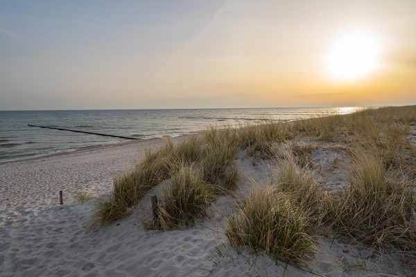 Wandbild Ostsee - Sonnenaufgang über der Ostsee (Motiv DMOS22)