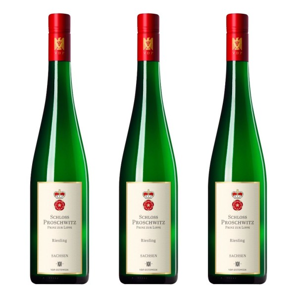 Schloss Proschwitz - 3er-Set - Riesling feinherb - Weißwein