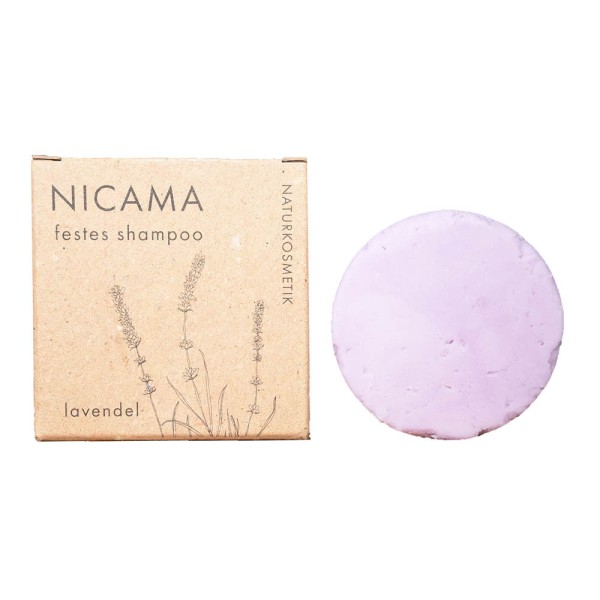 NICAMA Festes Shampoo Lavendel