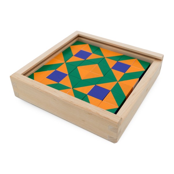 Holzwürfel Mosaik - 36 Würfel