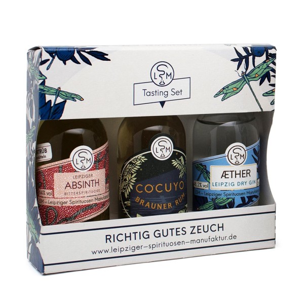 Tasting-Set Richtig gutes Zeuch herb  3 x 50ml