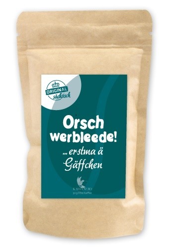Kaffeepäckchen Orschwerbleede - Filterkaffee - gemahlen, 50g