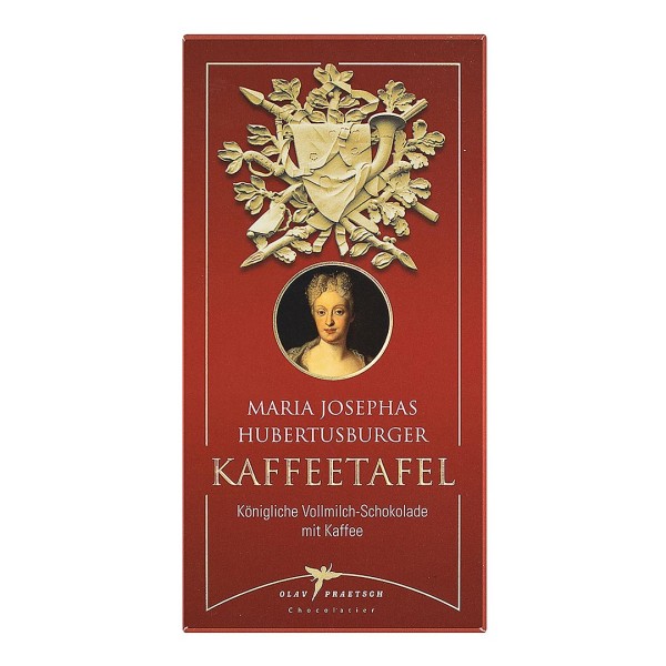 Vollmilch-Schokolade Maria Josephas Humbertusburger Kaffeetafel