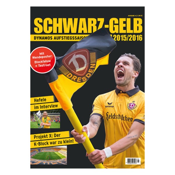 Dynamo-Saisonmagazin Schwarz-Gelb 2015/2016