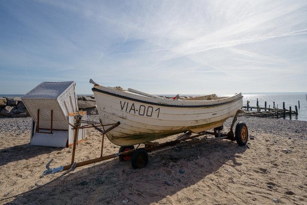 Wandbild Ostsee - Fischerdorf Vitt (Motiv DMOS21)