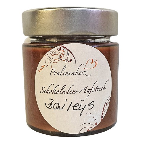 Pralinenherz - Schokoladen-Aufstrich - Baileys