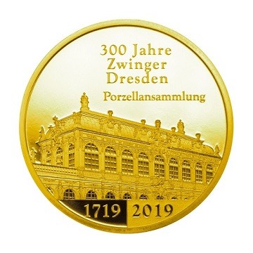 Sonderprägung Feingold Porzellansammlung - Einzelmotiv