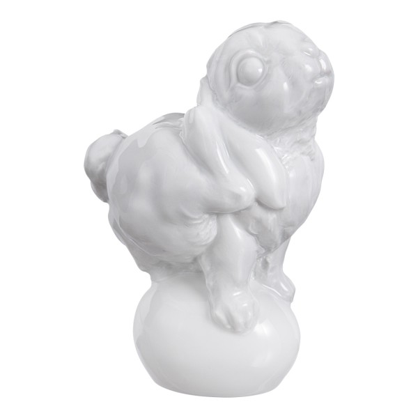 Meissen - Hase Donna - Weiß - Höhe 12 cm