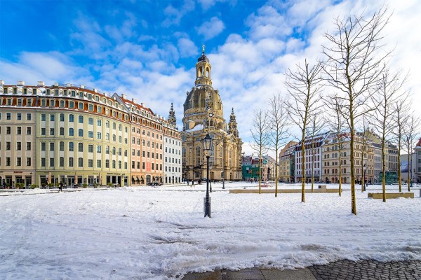 Wandbild Dresden - Neumarkt (Motiv DMDD34)