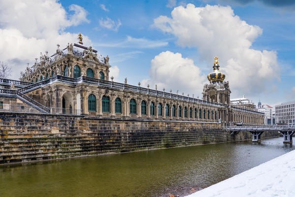 Wandbild Dresden - Zwinger und Kronentor (Motiv DMDD38)