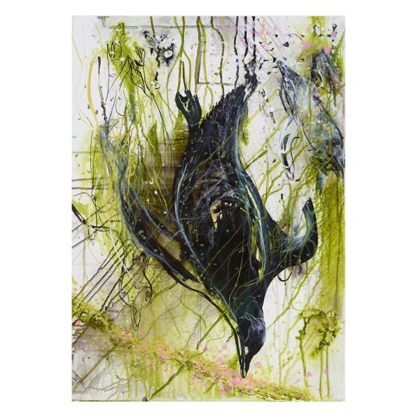 Elke Heber - Pinguine fressend I